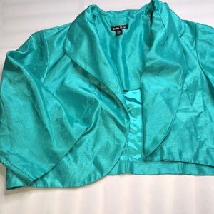 Turquoise Formal Bolero Jacket